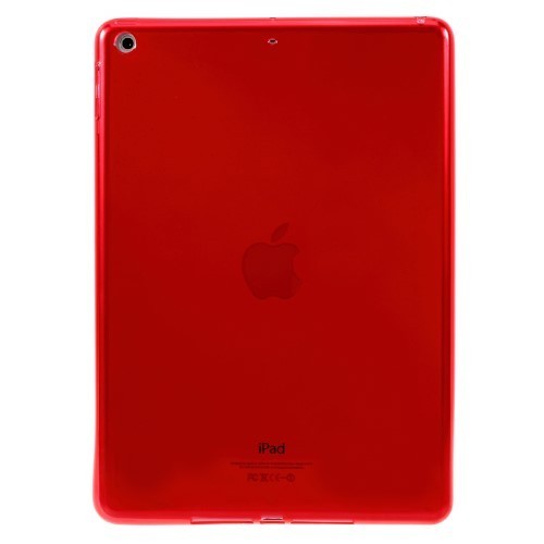 iPad 9.7 (2017) Tok Szilikon TPU Soft Piros